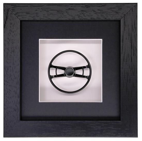 &lt;!--value not found--&gt; Steering Wheel 911, 912 1967 (Butterfly Style) 1:8 Scale - Framed